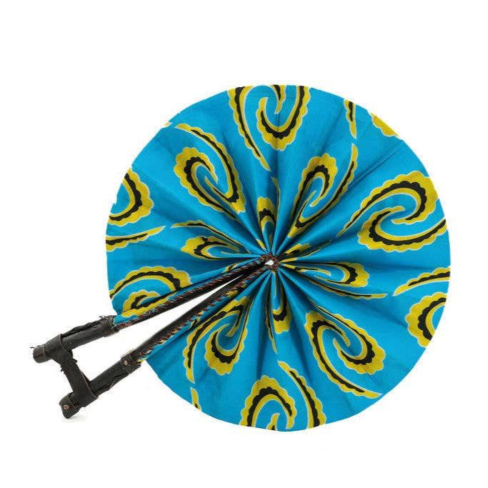 Handheld Fabric Folding Fan – Gitzell FairTrade