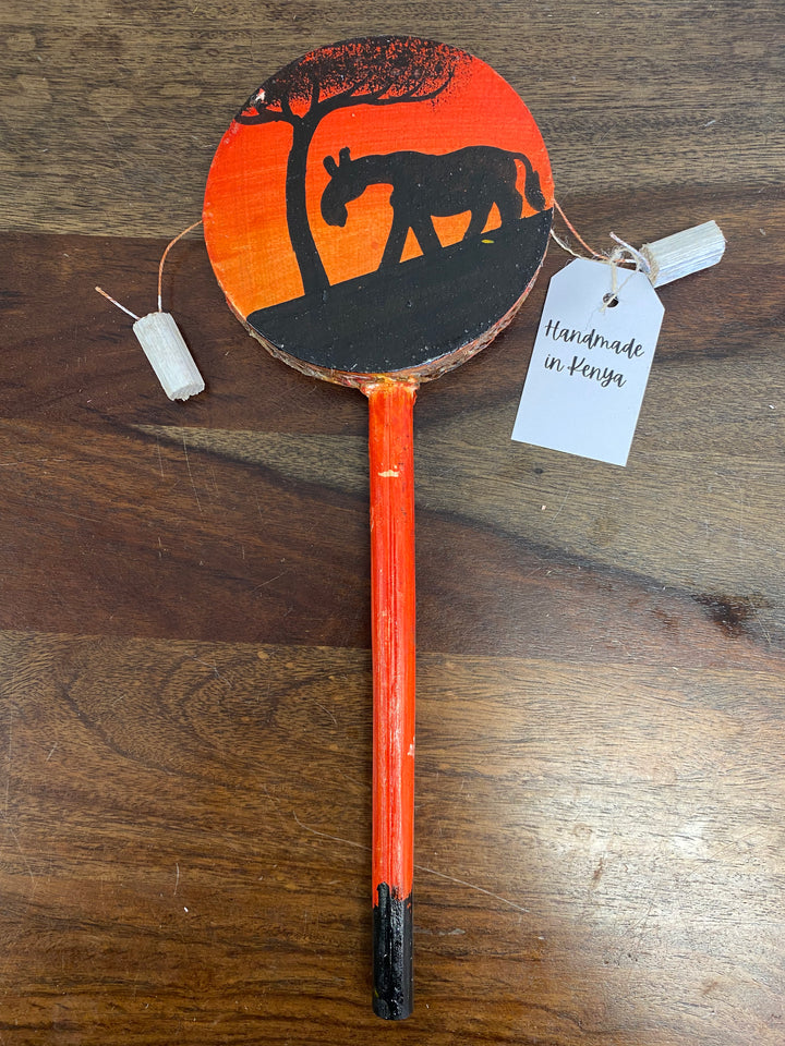 Tic Toc Hand Drum Zebra, Set of 3