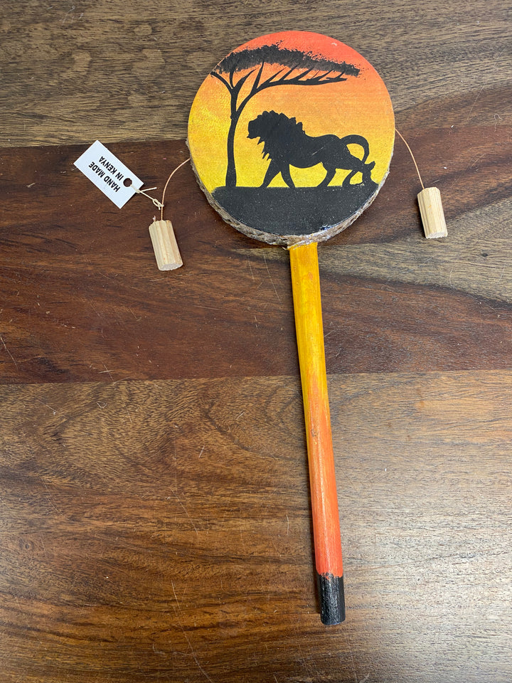 Tic Toc Hand Drum Lion, Set of 3