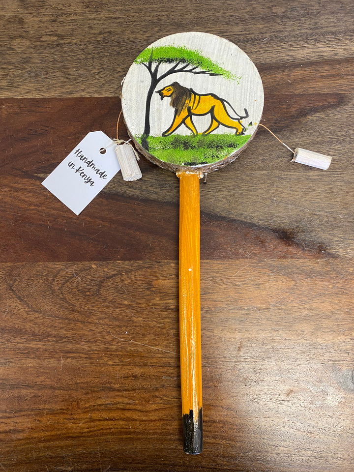 Tic Toc Hand Drum Lion, Set of 3