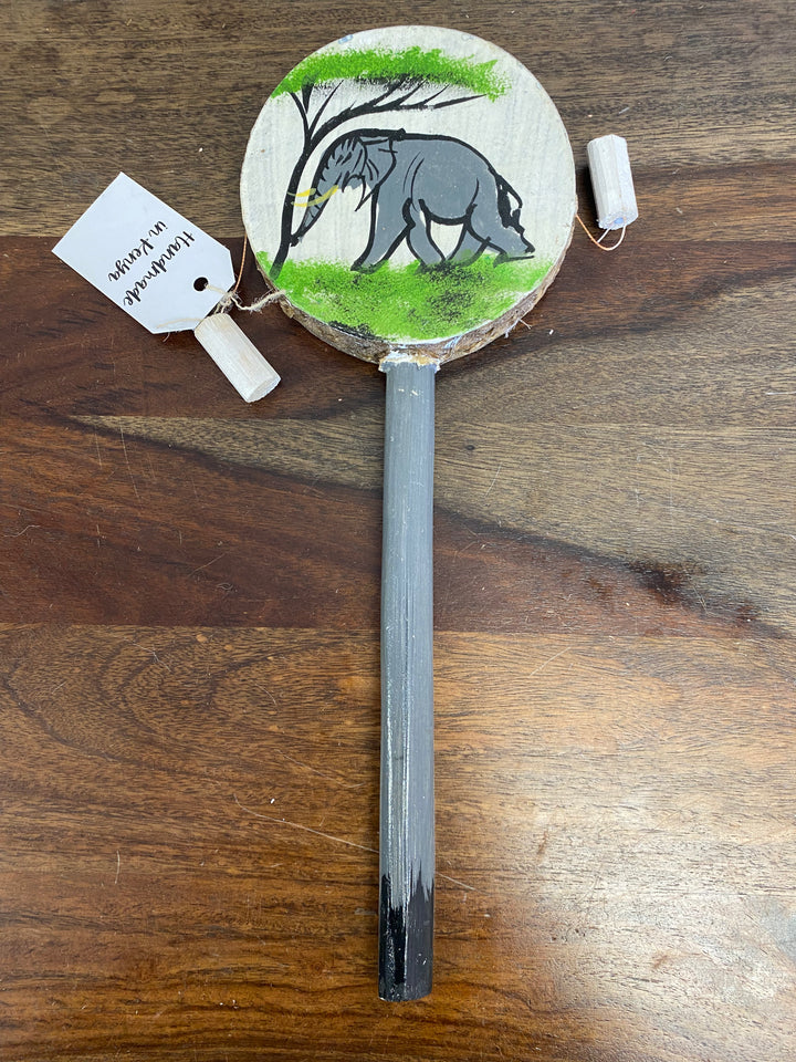 Tic Toc Hand Drum Elephant, Set of 3