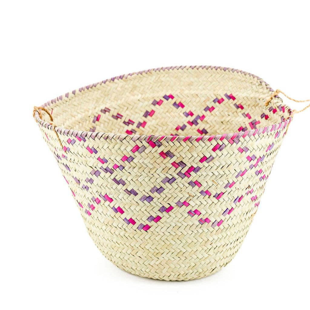 Kikapu Vegan Palm Tote Basket – Gitzell FairTrade