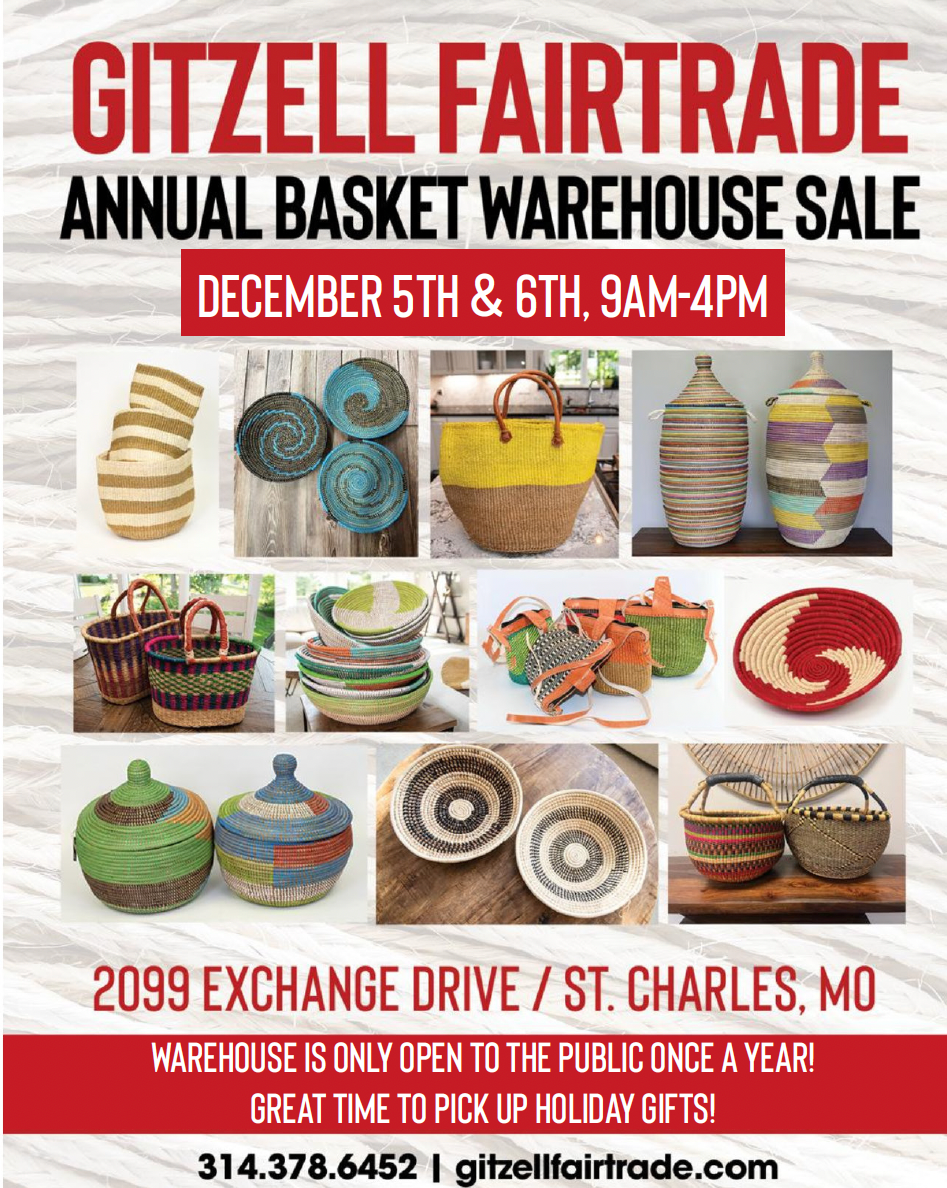 Shop With Purpose: Join Us for the Gitzell Fair Trade Holiday Warehouse Shopping Event