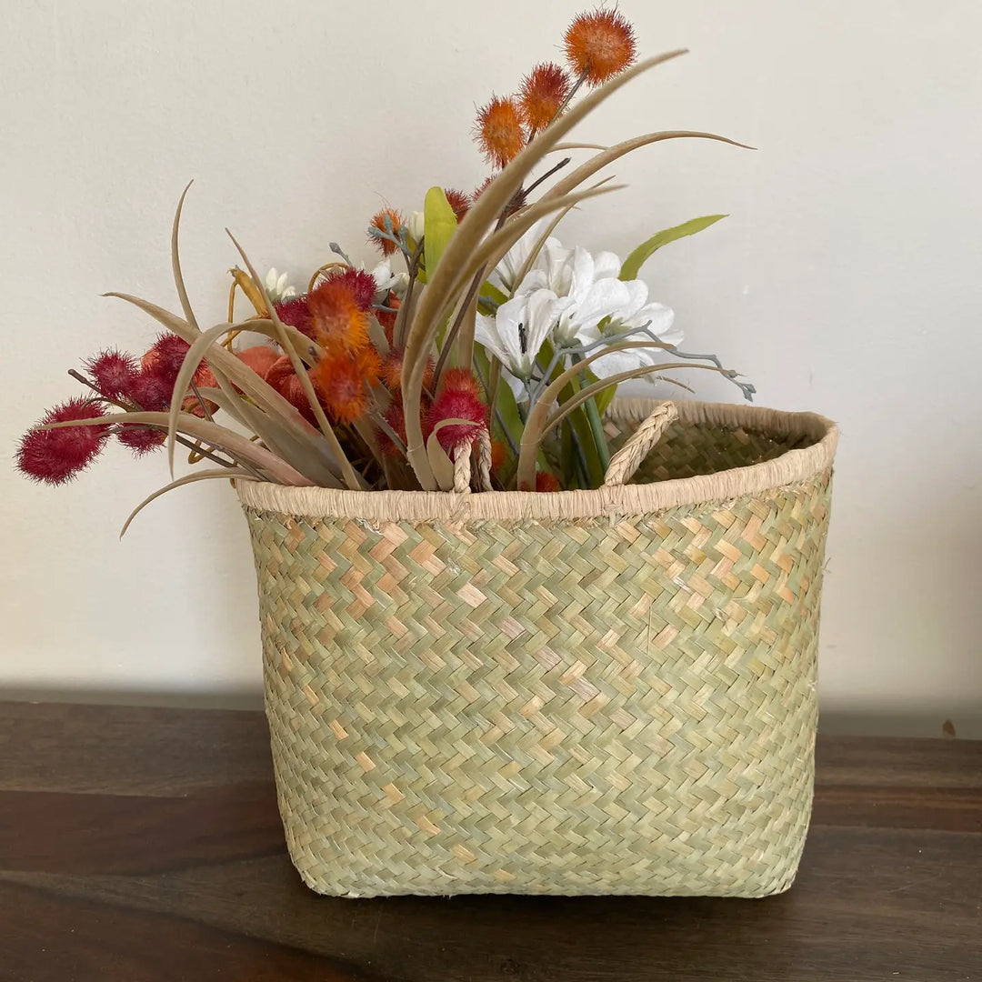 Vegan Basket Collection – Handwoven, Fair Trade, and Eco-Friendly