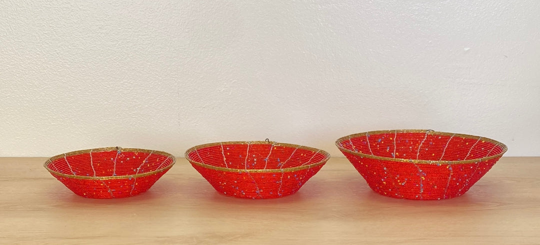 Beaded Bowl Organizer