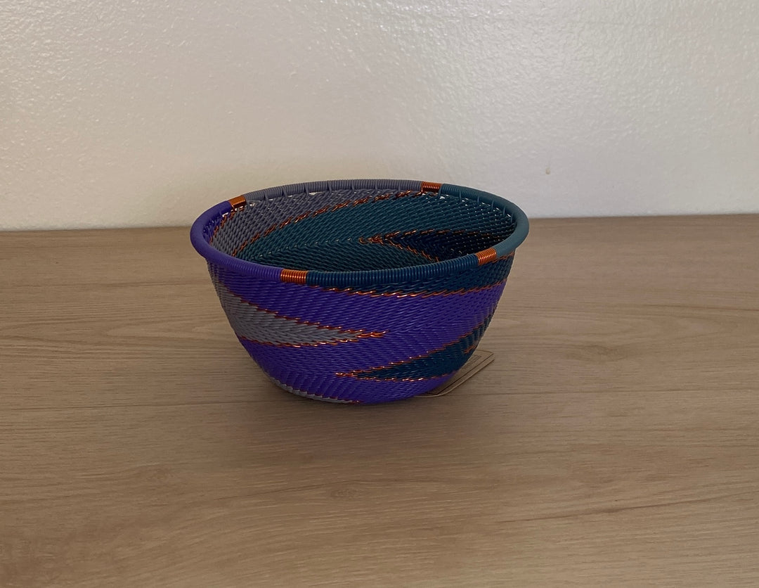 Purple Zulu Wire Baskets