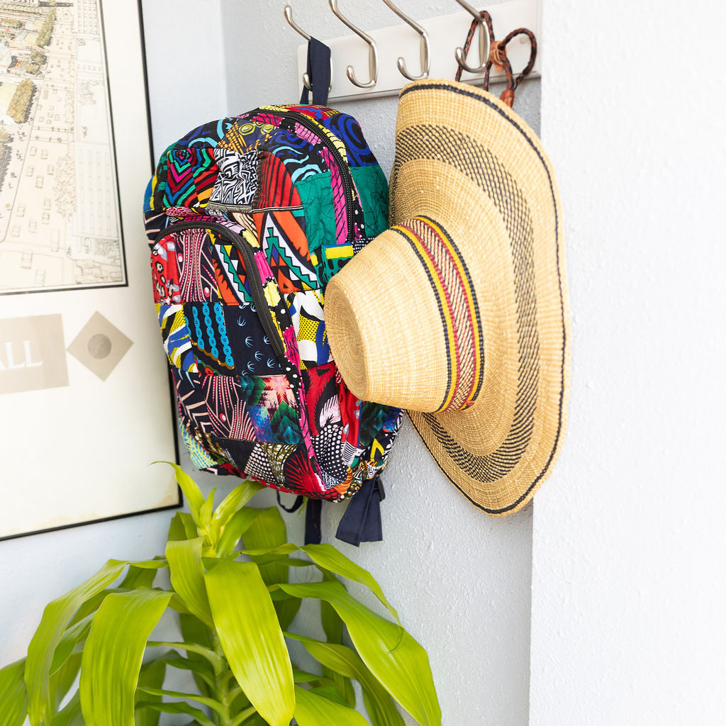 African Straw Sun Hat – Gitzell FairTrade