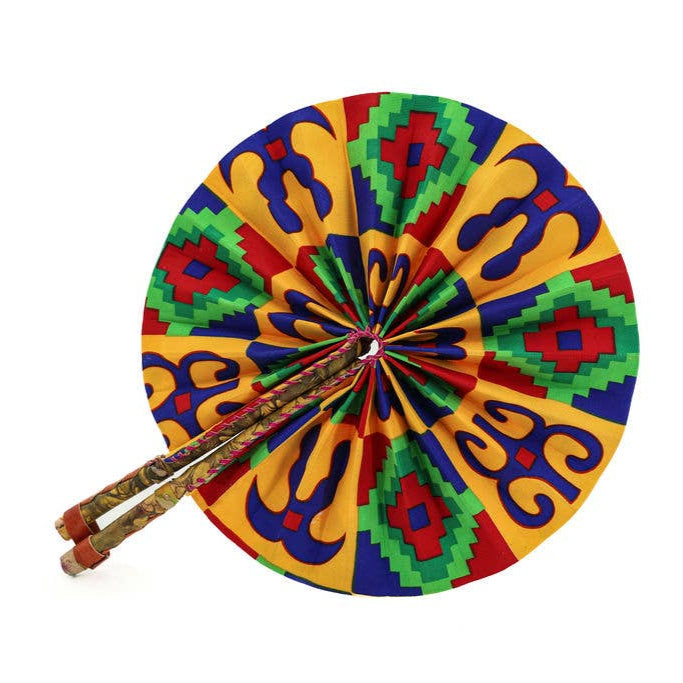 Handheld Fabric Folding Fan – Gitzell FairTrade
