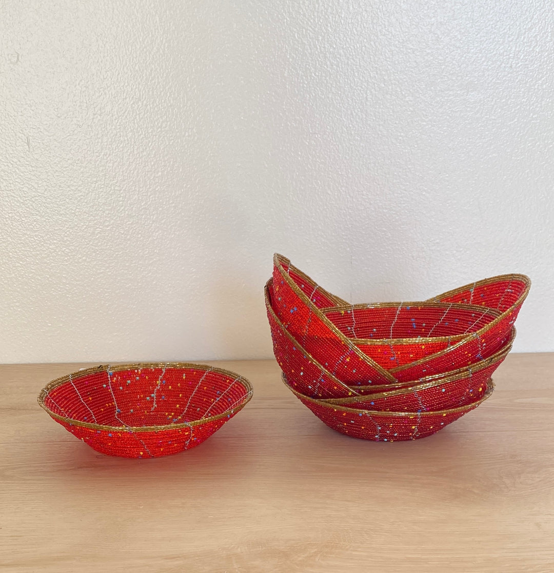 Beaded Bowl Organizer