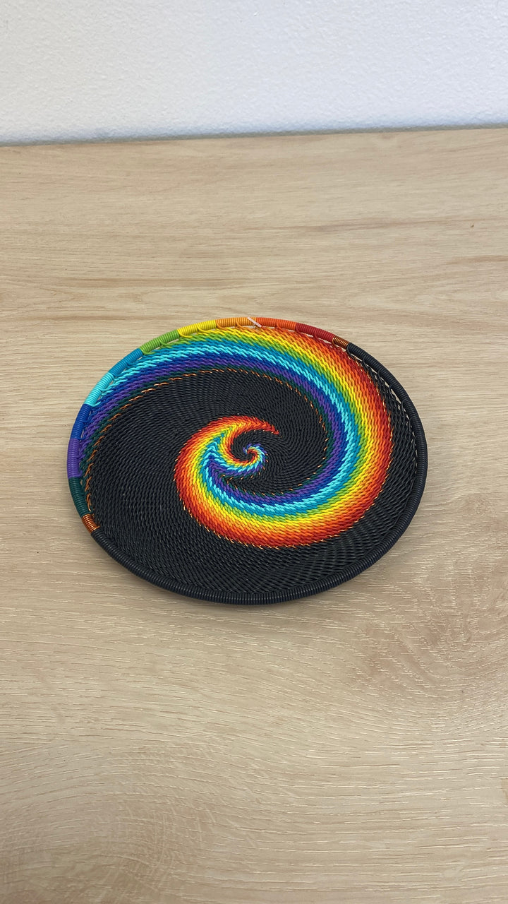 Black Rainbow Zulu Wire Baskets