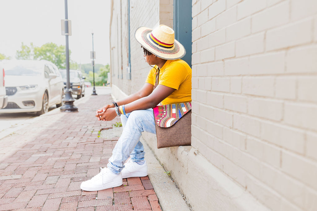 African Straw Sun Hat