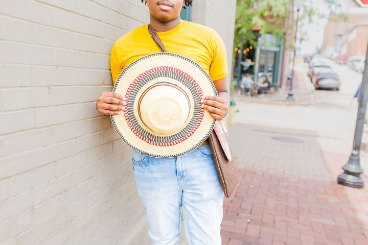 African Straw Sun Hat