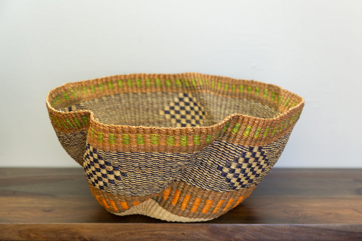 Wavy Decorative Storage Basket