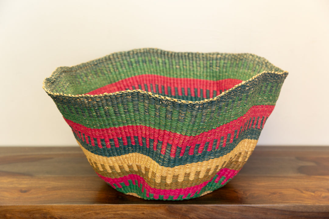 Wavy Decorative Storage Basket