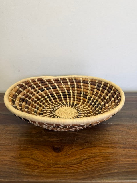 Wheat Raffia Fruit Basket
