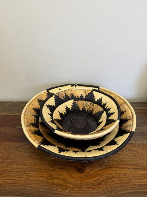 bukendo and Raffia Bowls