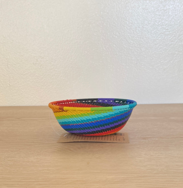 Rainbow Zulu Wire Baskets