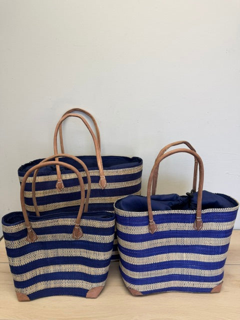 Madagascar Striped Totes