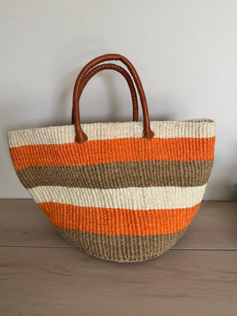 Tropical Wilma Long Handled Tote Bag