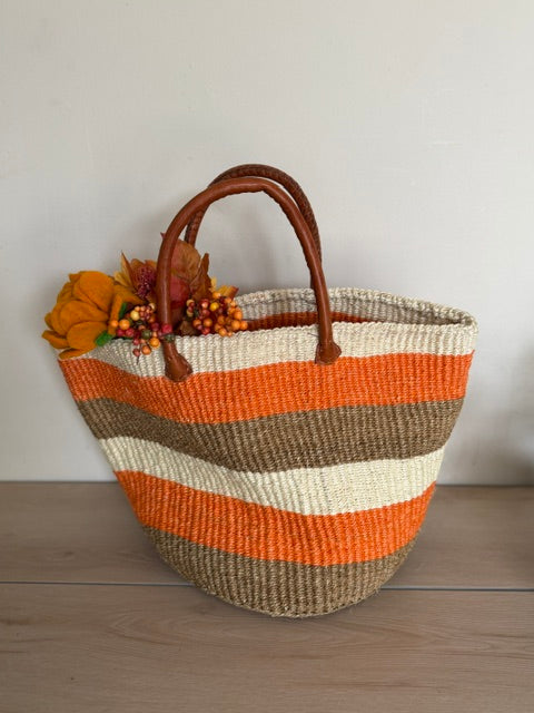 Tropical Wilma Long Handled Tote Bag