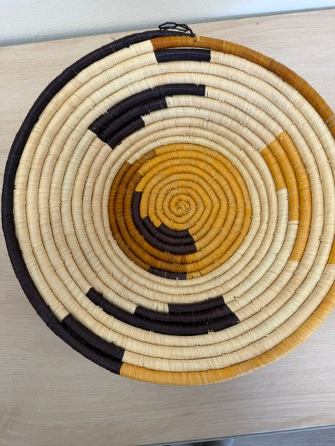 Bukedo and Raffia Bowls - Desert Spiral