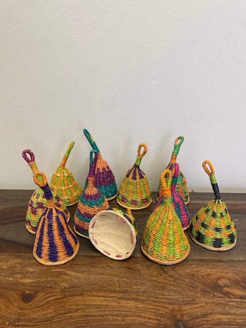 Woven Straw Shaker - Set of 6