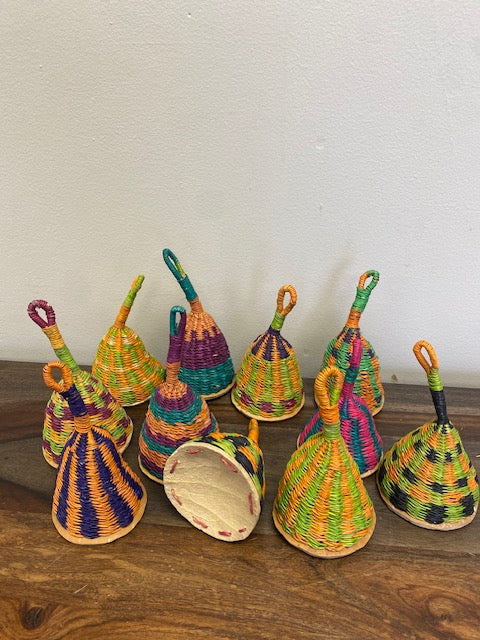 Woven Straw Shaker - Set of 6