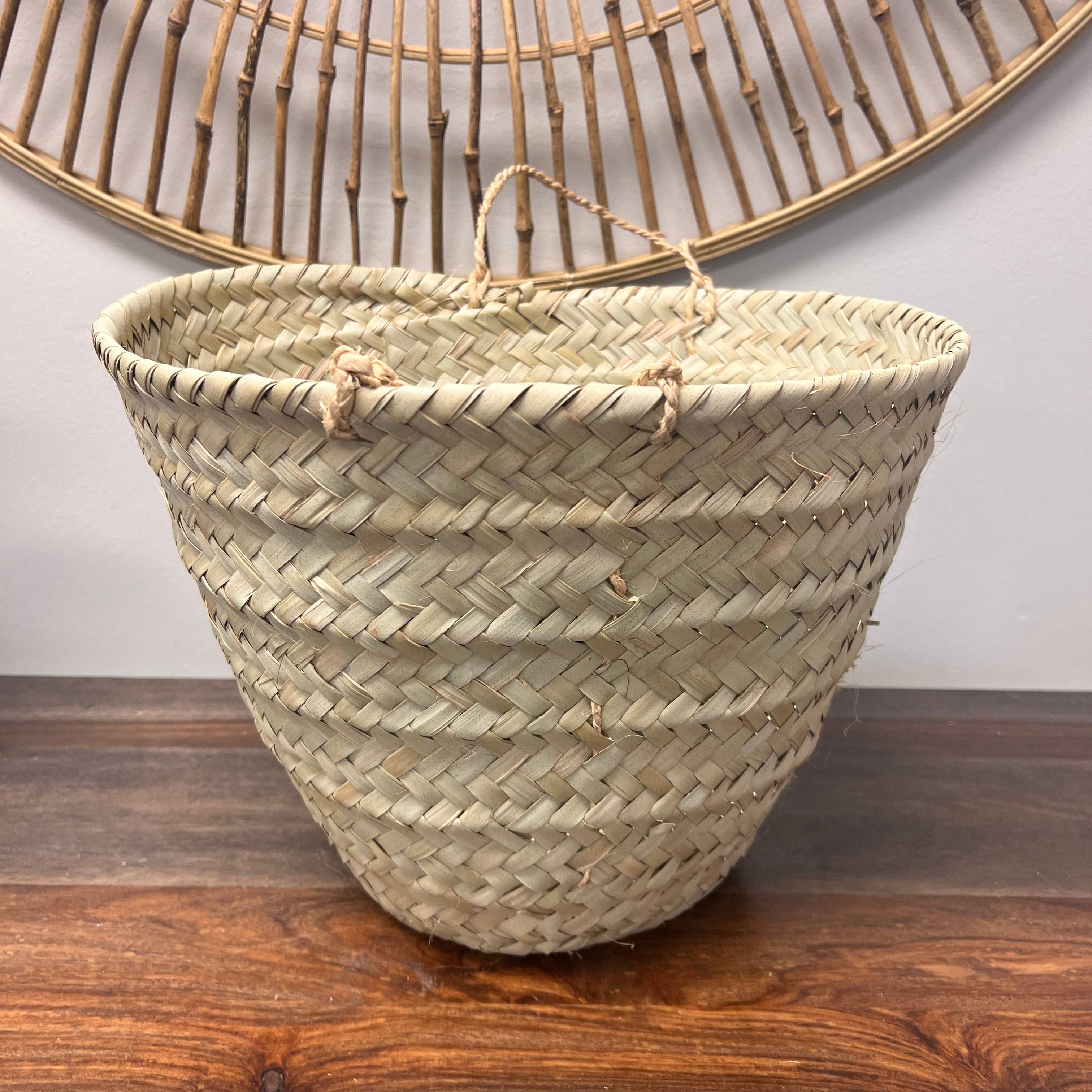 Kikapu Vegan Palm Tote Basket – Gitzell FairTrade
