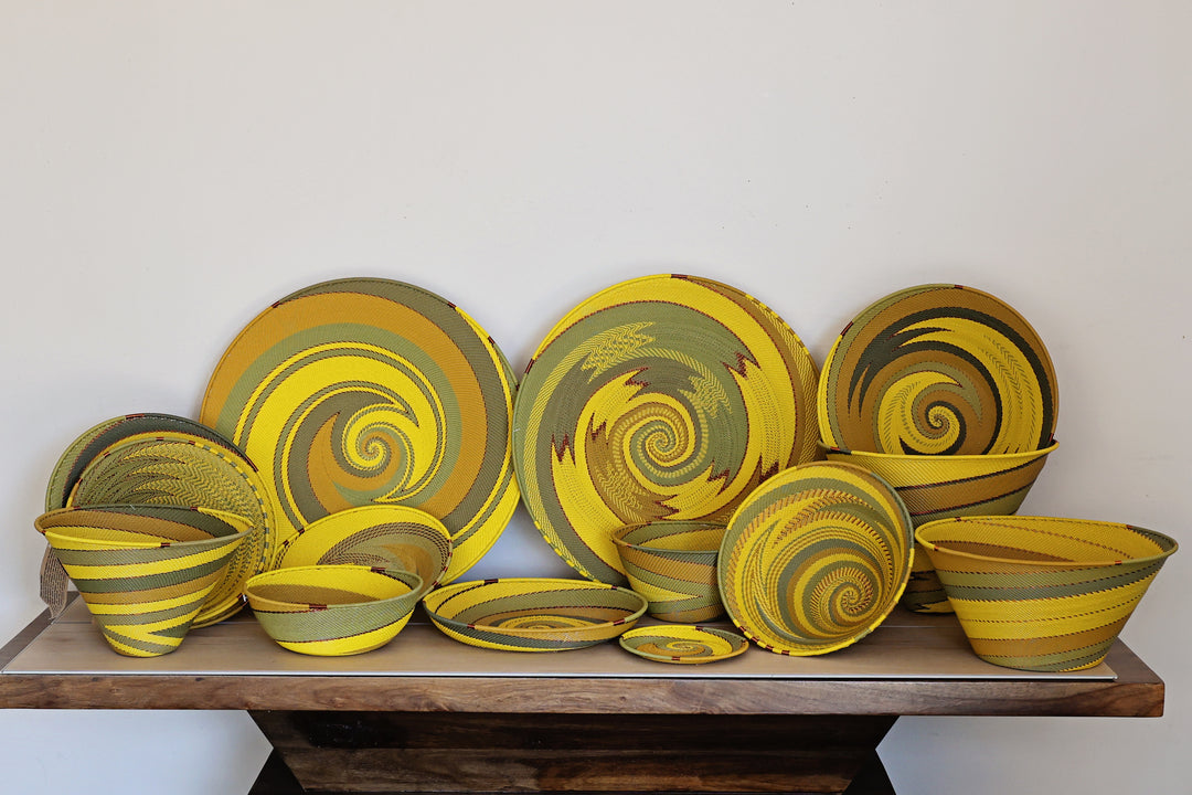 Papaya Zulu Wire Baskets