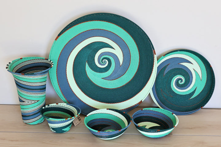 Emerald Zulu Wire Baskets