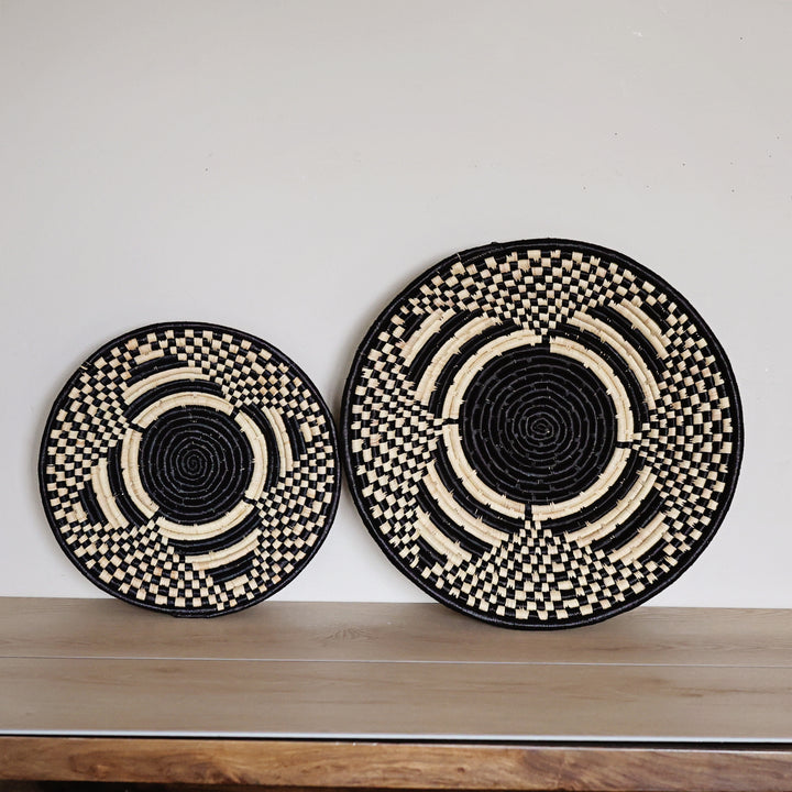 Bukedo and Raffia Bowls - Night Sky
