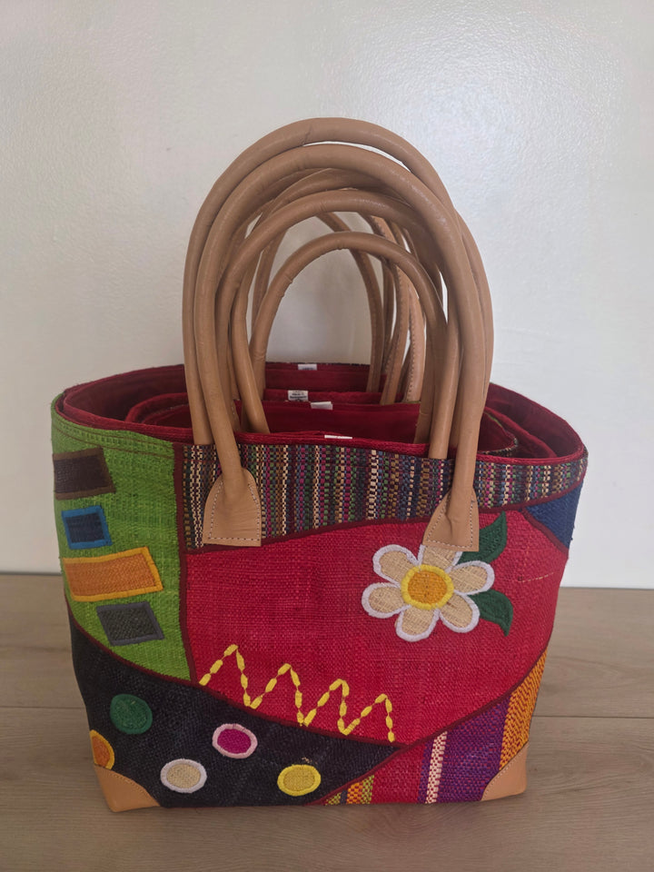 Madagascar Floral Tote Bag