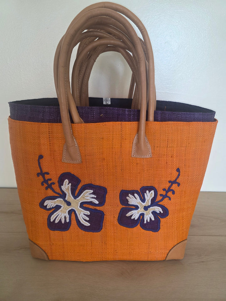 Madagascar Floral Tote Bag