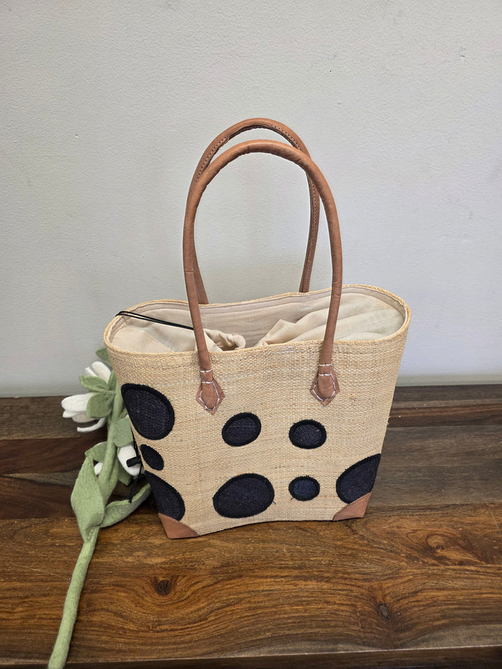 Madagascar Dotted Abstract Tote Bag